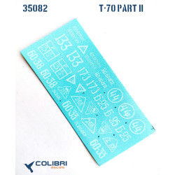 1:35 Colibri Decals 35082 - Т-70 / Т-70 Soviet tank WW II. Part 2