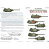 1:35 Colibri Decals 35088 - Т-34/76 / Т-34/76 мod. 1942/43 Factory CHKZ, Part 1. Battle of Kursk 1943