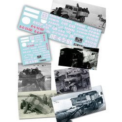 1:35 Colibri Decals 35094 - ГАЗ-АА / GAZ-AA - Road of Life, Leningrad 1941-1944