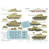 1:35 Colibri Decals 35096 - Pz.Kpfw.V Panter Ausf. D, Battle of Kursk 1943. Part 2