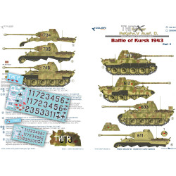 1:35 Colibri Decals 35099 - Pz.Kpfw.V Panter Ausf. D, Battle of Kursk 1943. Part 5