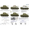 1:72 Colibri Decals 72023 - M4A2 Sherman with 75mm gun in Red Army. Part 2