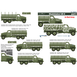 1:72 Colibri Decals 72024 - Studebaker US6 in Red Army. Part 1