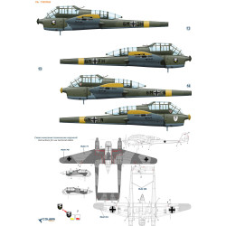 1:72 Colibri Decals 72063 - Fw-189A1/2, Part 2