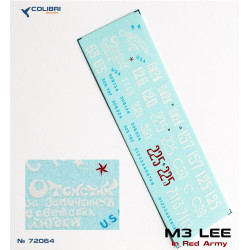 1:72 Colibri Decals 72064 - M3 Lee in Red Army, Part 1