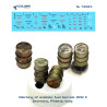 1:72 Colibri Decals 72083 - Marking of aviation fuel barrels WWII