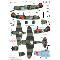 1:72 Colibri Decals 72113 - Ла-5 / La-5 Early