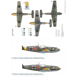 1:72 Colibri Decals 72123 - Bf-109E ErgGr.JG 77/ ErgJGr. Ost