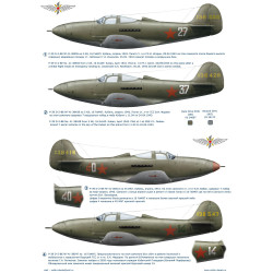 1:72 Colibri Decals 72125 - Airacobra MK.1 / Р-400 / P-39 D in the Red Army