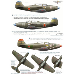 1:72 Colibri Decals 72145 - Р-39 Q/N 273 Gomel Guards. IAD for Arma Hobby