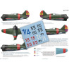 1:72 Colibri Decals 72175 - И-16 / Polikarpov I-16 type 5 Republican military aviation. Part 1