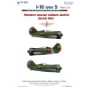 1:72 Colibri Decals 72178 - И-16 / Polikarpov I-16 type 5 Western Military District 1941