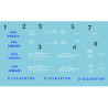 1:72 Colibri Decals 72109 - M4A2 Sherman (75) w - Stencil Lend-Lease