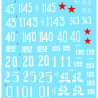 1:72 Colibri Decals 72117 - ISU-152 Soviet Self-propelled gun. Part 1