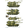 1:72 Colibri Decals 72127 - 2S19M1 MSTA-S Russian self-propelled gun. Part 2