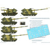 1:72 Colibri Decals 72127 - 2S19M1 MSTA-S Russian self-propelled gun. Part 2