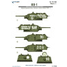 1:72 Colibri Decals 72128 - KV-1 (w/Applique Armor), Part 1