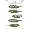 1:72 Colibri Decals 72129 - КВ-1 / KV-1 (w/Applique Armor), Part 2