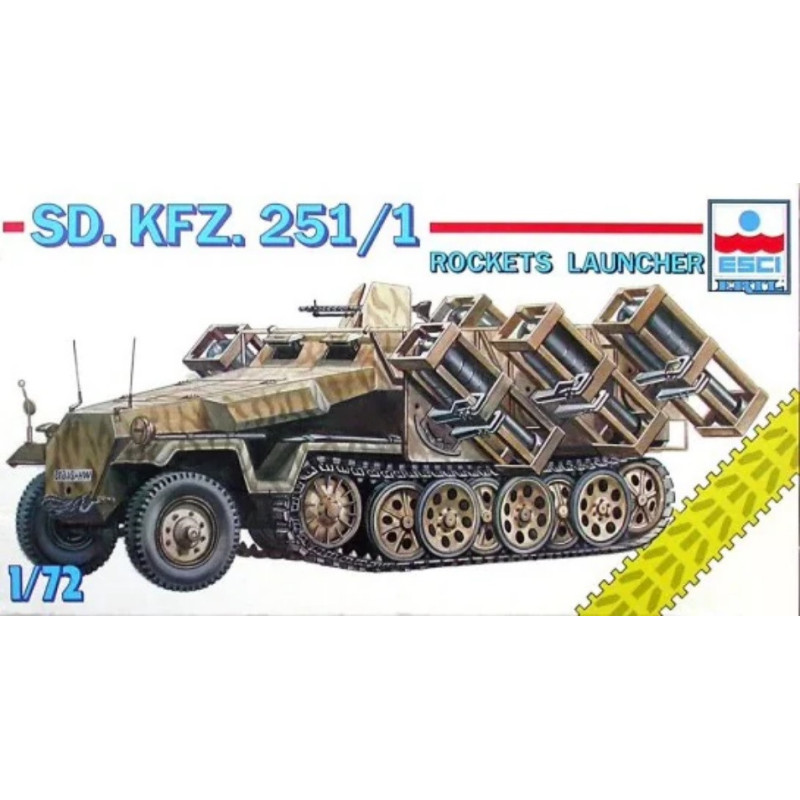 1:72 ESCI 8344 - German Sd.Kfz. 251/1 Rockets Launcher