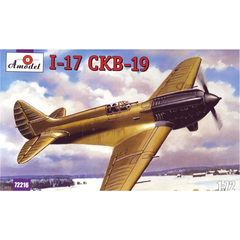 1:72 Amodel 72216 - И-17 / Polikarpov I-17, CKB-19 Soviet Fighter