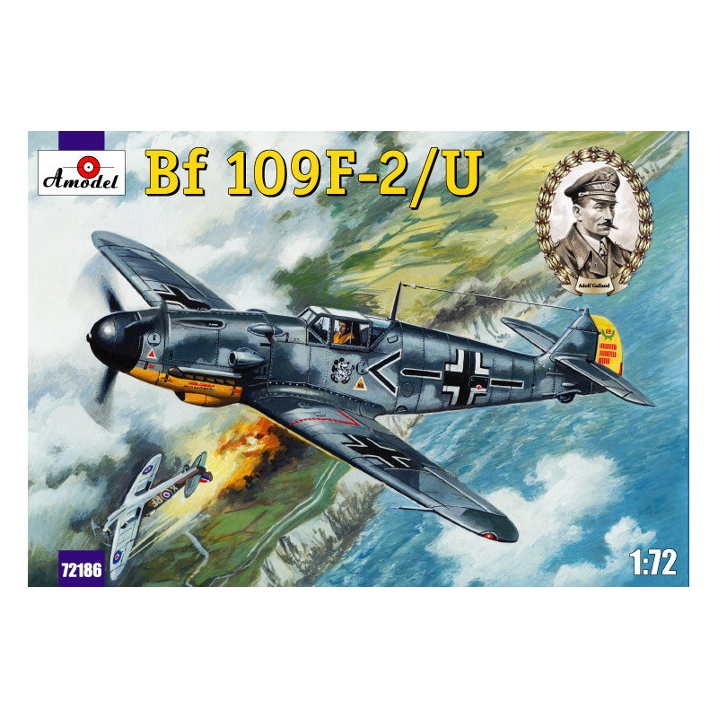 1:72 Amodel 72186 - Messerschmitt Bf-109F-2/U