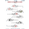 1:72 Colibri Decals 72169 - Т-70 / Т-70 Soviet Light Tank, Part 1