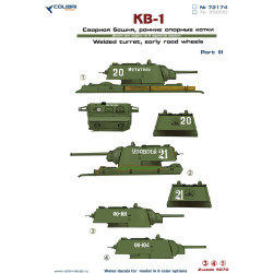 1:72 Colibri Decals 72174 -...