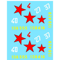 1:48 Colibri Decals 48002 - P-39D In the sky of the Kuban