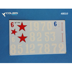 1:48 Colibri Decals 48008 - И-153, И-15бис / I-153, I-15 bis - Winter war 1939-1940