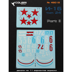 1:48 Colibri Decals 48018 -...