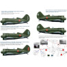 1:48 Colibri Decals 48018 - И-16 / Polikarpov I-16 type 24, Part 2