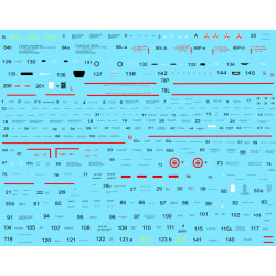 1:48 Colibri Decals 48022 - Bell Р-39 Stenciling, Part 2 (P-39 K,L,M,N)