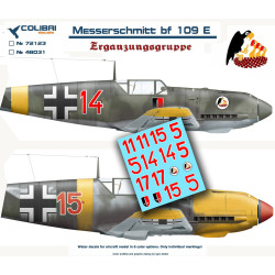 1:48 Colibri Decals 48031 - Bf-109 E ErgGr.JG 77 / ErgJGr. Ost, Part 1