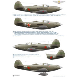 1:48 Colibri Decals 48033 - Р-39 in the Pacific Fleet Air Force. USSR WW II