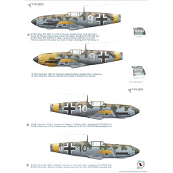 1:48 Colibri Decals 48040 - Bf-109 E trop (Operation Barbarossa)
