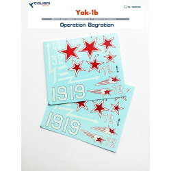 1:48 Colibri Decals 48042 - Як-1б / Yak-1b Operation Bagration