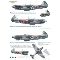 1:48 Colibri Decals 48044 - Як-9Д / Yak-9D, Part 2