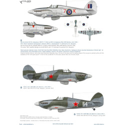 1:48 Colibri Decals 48046 - Hurricane Mk.IIC Nicki, Jessie, uncle Joseph - 6 markings