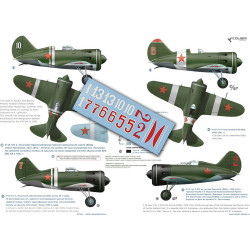 1:48 Colibri Decals 48050 - И-16 / I-16 type 5 ( In the Training Units)