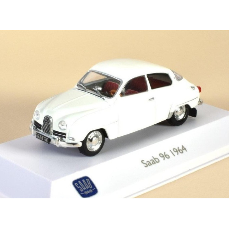 1:43 ATLAS 3898002 Saab 96 White 1964