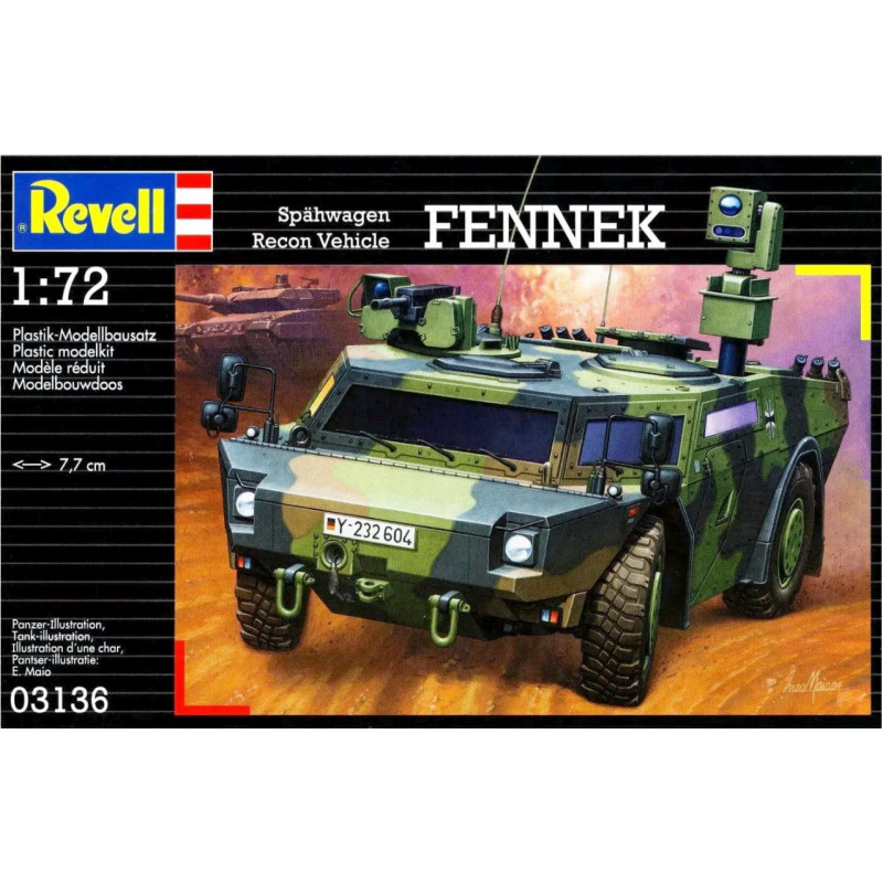 1:72 Revell 03136 - Spähwagen Fennek Recon Vehicle