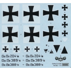 1:72 Roden 002 - Gotha G.II,G.III German Bomber