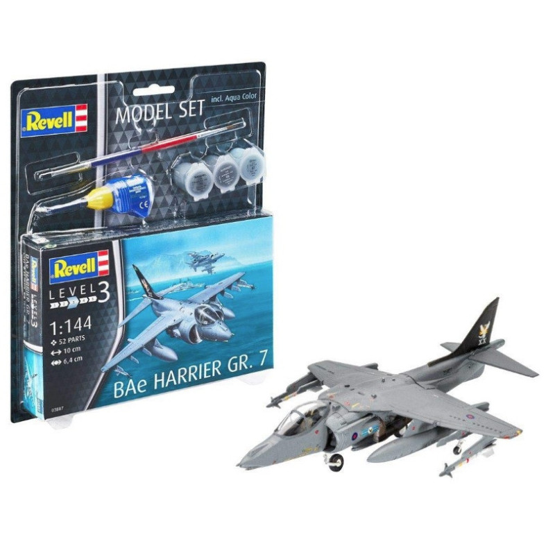 1:144 Revell 63887 - BAe Harrier Gr.7, Model Set