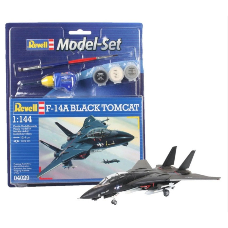 1:144 Revell 64029 - F-14A Black Tomcat, Model Set