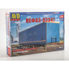 1:43 AVD Models 7085 - NEFAZ-93341 puspiekabe, sīksēriju līmmodelis