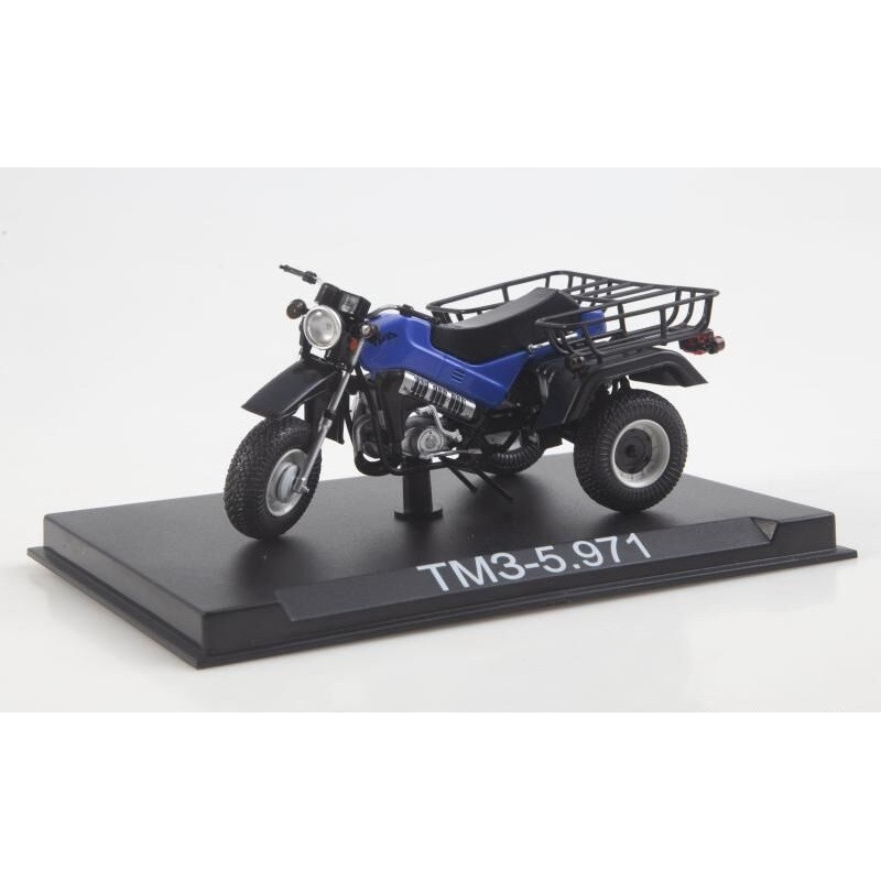 1:24 ТМЗ-5.971 Модульный трицикл с журналом №7, спецвыпуск, Modimio Collections