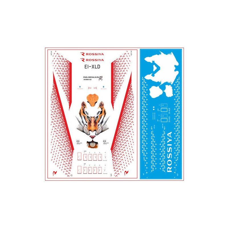 1:144 PAS-Decals 747400-03 - Boeing 747-400 Tiger, Decal