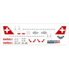 1:144 PAS-Decals 170-10 - Embraer 170 SWISS, Decal