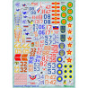 1:48 Begemot Decals 48-005 - Cухой Су-27, часть 2. С масками для окраски.