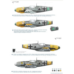 1:48 Colibri Decals 48036 - Bf-109E (Schl)/LG 2 (Operation Barbarossa), Part 1